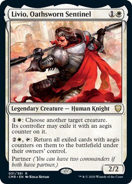 Livio, Oathsworn Sentinel [Commander Legends] | Rook's Games and More