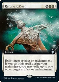 Return to Dust (Extended Art) [Commander Legends] | Rook's Games and More