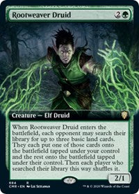 Rootweaver Druid (Extended Art) [Commander Legends] | Rook's Games and More