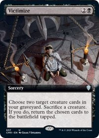 Victimize (Extended Art) [Commander Legends] | Rook's Games and More