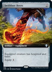 Swiftfoot Boots (Extended Art) [Commander Legends] | Rook's Games and More