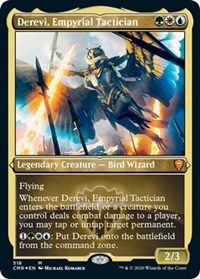 Derevi, Empyrial Tactician (Foil Etched) [Commander Legends] | Rook's Games and More