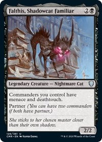 Falthis, Shadowcat Familiar [Commander Legends] | Rook's Games and More