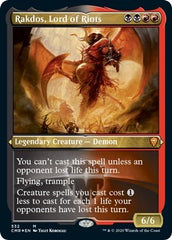 Rakdos, Lord of Riots (Foil Etched) [Commander Legends] | Rook's Games and More