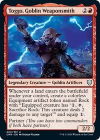 Toggo, Goblin Weaponsmith [Commander Legends] | Rook's Games and More