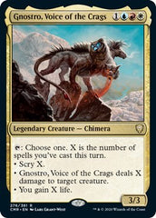 Gnostro, Voice of the Crags [Commander Legends] | Rook's Games and More