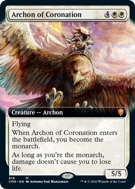 Archon of Coronation (Extended Art) [Commander Legends] | Rook's Games and More