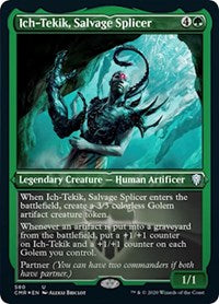 Ich-Tekik, Salvage Splicer (Foil Etched) [Commander Legends] | Rook's Games and More