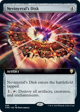 Nevinyrral's Disk (Extended Art) [Commander Legends] | Rook's Games and More