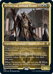 Nevinyrral, Urborg Tyrant (Foil Etched) [Commander Legends] | Rook's Games and More