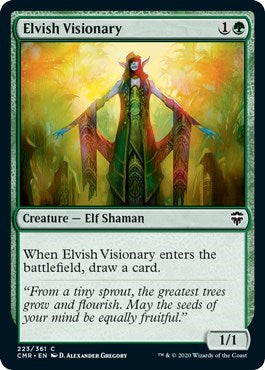Elvish Visionary [Commander Legends] | Rook's Games and More