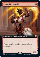 Flamekin Herald (Extended Art) [Commander Legends] | Rook's Games and More