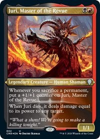 Juri, Master of the Revue (Foil Etched) [Commander Legends] | Rook's Games and More