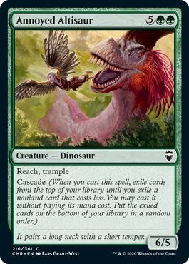 Annoyed Altisaur [Commander Legends] | Rook's Games and More