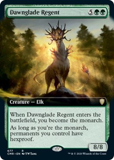 Dawnglade Regent (Extended Art) [Commander Legends] | Rook's Games and More