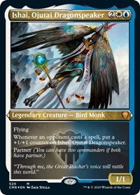 Ishai, Ojutai Dragonspeaker (Foil Etched) [Commander Legends] | Rook's Games and More