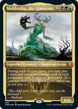 Muldrotha, the Gravetide (Foil Etched) [Commander Legends] | Rook's Games and More