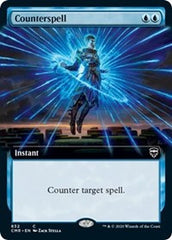 Counterspell (Extended Art) [Commander Legends] | Rook's Games and More