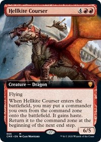 Hellkite Courser (Extended Art) [Commander Legends] | Rook's Games and More