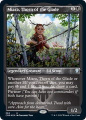 Miara, Thorn of the Glade (Foil Etched) [Commander Legends] | Rook's Games and More