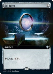 Sol Ring (Extended Art) [Commander Legends] | Rook's Games and More