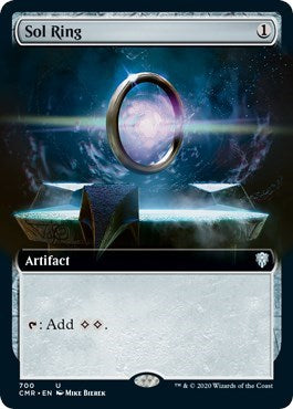 Sol Ring (Extended Art) [Commander Legends] | Rook's Games and More