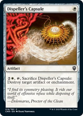 Dispeller's Capsule [Commander Legends] | Rook's Games and More