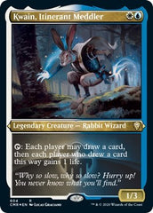 Kwain, Itinerant Meddler (Foil Etched) [Commander Legends] | Rook's Games and More