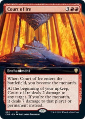 Court of Ire (Extended Art) [Commander Legends] | Rook's Games and More