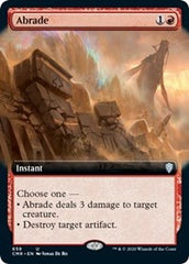 Abrade (Extended Art) [Commander Legends] | Rook's Games and More