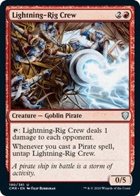 Lightning-Rig Crew [Commander Legends] | Rook's Games and More