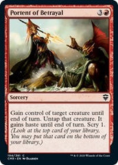 Portent of Betrayal [Commander Legends] | Rook's Games and More