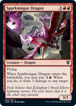 Sparktongue Dragon [Commander Legends] | Rook's Games and More
