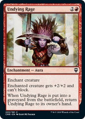 Undying Rage [Commander Legends] | Rook's Games and More