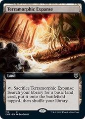 Terramorphic Expanse (Extended Art) [Commander Legends] | Rook's Games and More