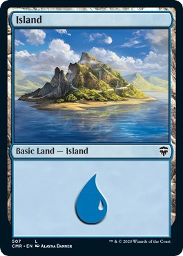 Island (507) [Commander Legends] | Rook's Games and More