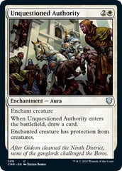 Unquestioned Authority [Commander Legends] | Rook's Games and More