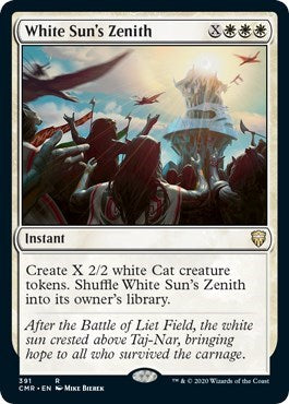 White Sun's Zenith [Commander Legends] | Rook's Games and More