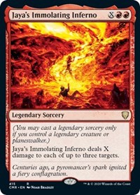 Jaya's Immolating Inferno [Commander Legends] | Rook's Games and More