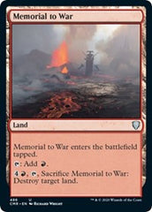 Memorial to War [Commander Legends] | Rook's Games and More