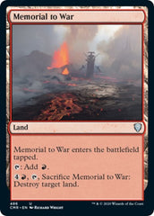 Memorial to War [Commander Legends] | Rook's Games and More