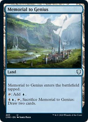 Memorial to Genius [Commander Legends] | Rook's Games and More