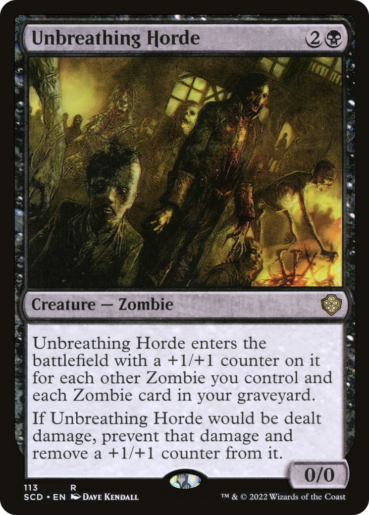 Unbreathing Horde [Starter Commander Decks] | Rook's Games and More