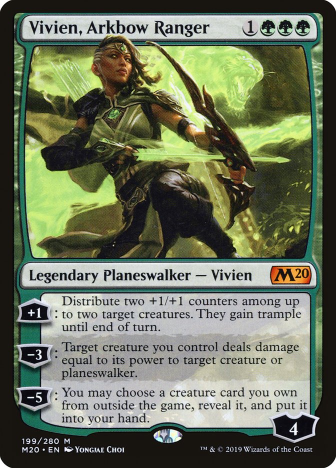Vivien, Arkbow Ranger [Core Set 2020] | Rook's Games and More