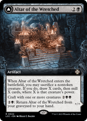 Altar of the Wretched // Wretched Bonemass (Extended Art) [The Lost Caverns of Ixalan Commander] | Rook's Games and More