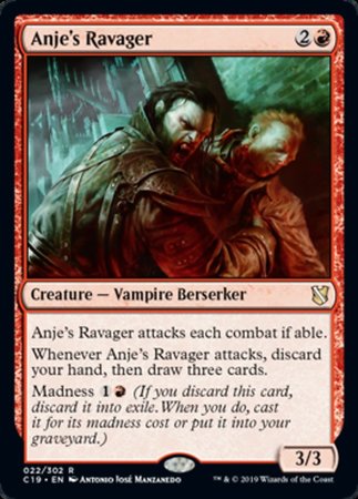 Anje's Ravager [Commander 2019] | Rook's Games and More