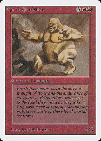 Earth Elemental [Unlimited Edition] | Rook's Games and More