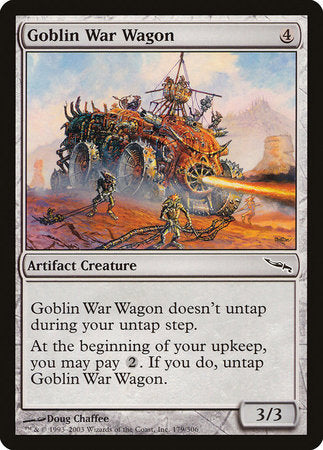 Goblin War Wagon [Mirrodin] | Rook's Games and More