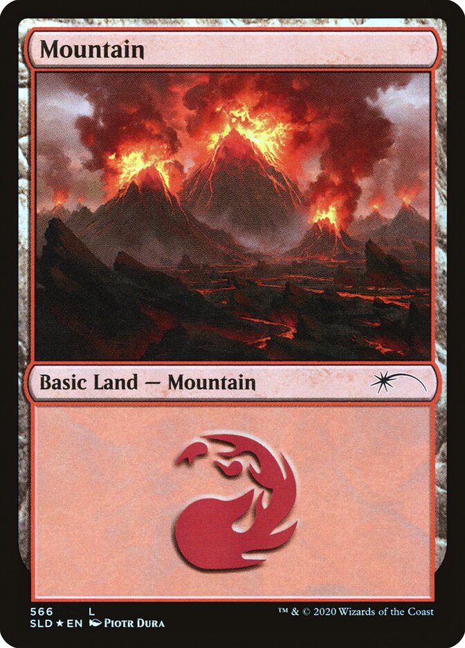 Mountain (Seismic) (566) [Secret Lair Drop Promos] | Rook's Games and More