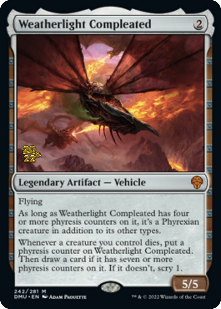 Weatherlight Compleated [Dominaria United Prerelease Promos] | Rook's Games and More
